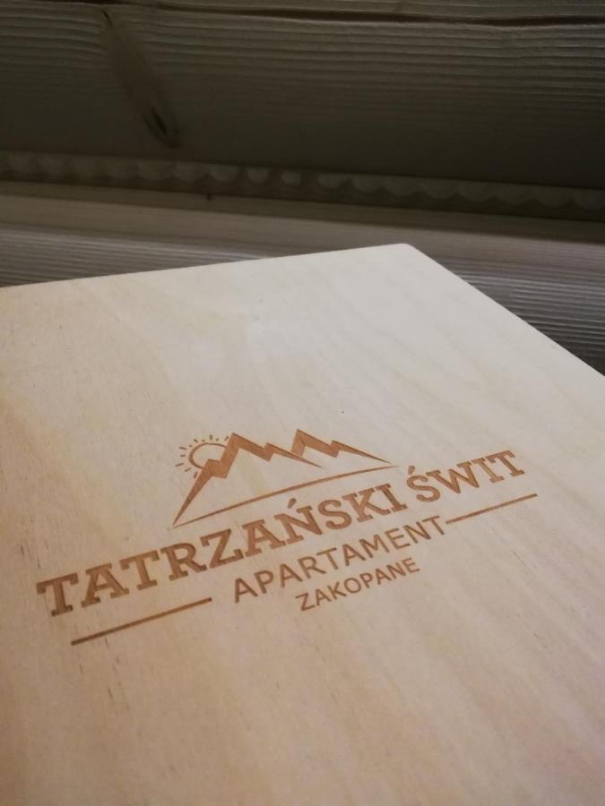 Apartament Tatrzanski Swit Z Tarasem 20M2, Garazem Podziemnym, Grota Solna Zakopane Dış mekan fotoğraf