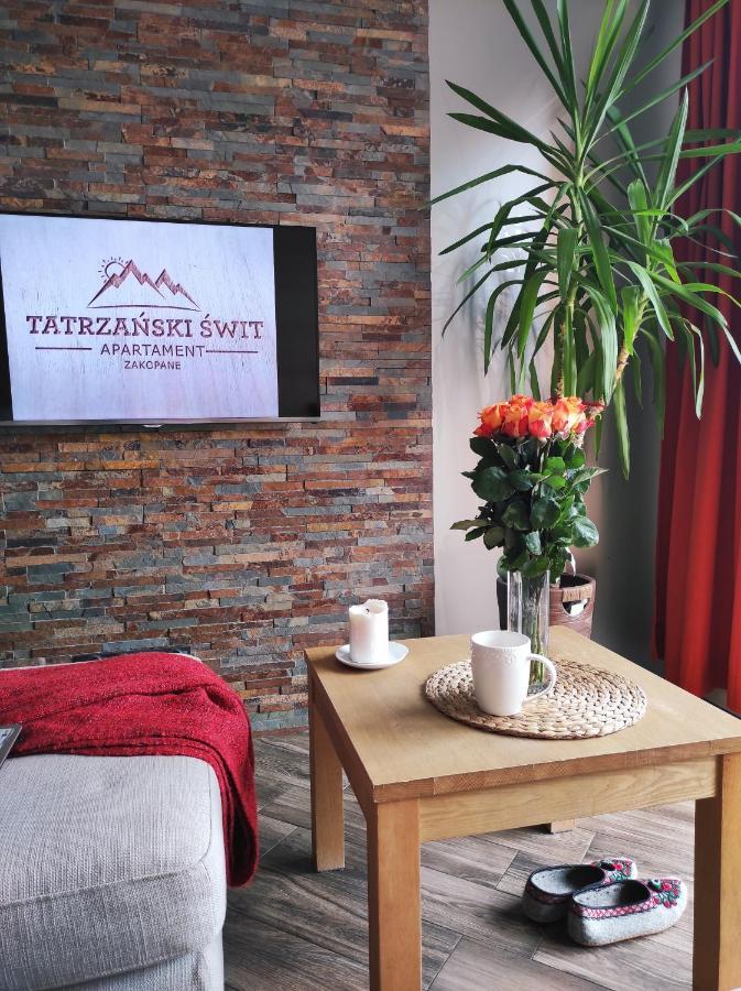 Apartament Tatrzanski Swit Z Tarasem 20M2, Garazem Podziemnym, Grota Solna Zakopane Dış mekan fotoğraf