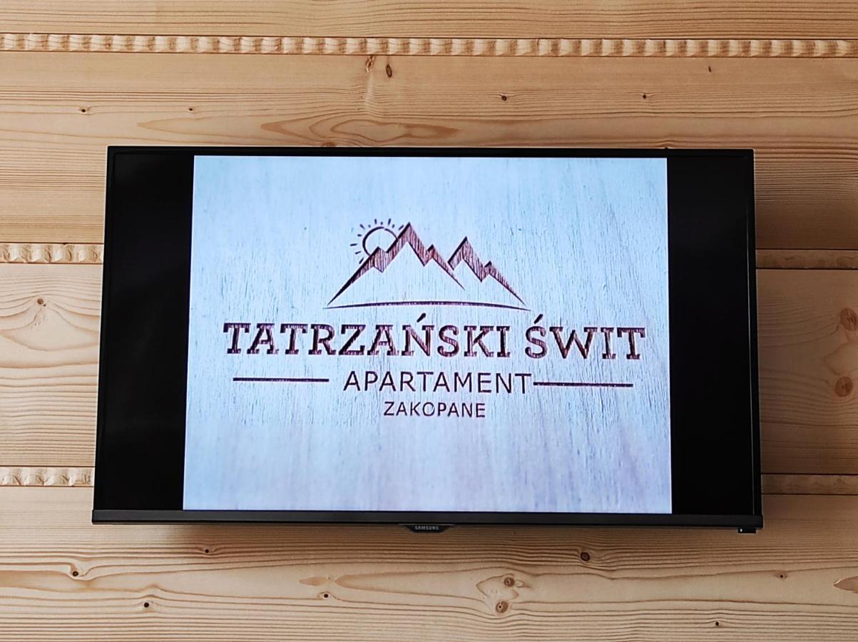 Apartament Tatrzanski Swit Z Tarasem 20M2, Garazem Podziemnym, Grota Solna Zakopane Dış mekan fotoğraf